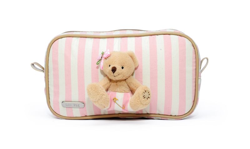 Necessaire-Ursinho-Rosa-Frente