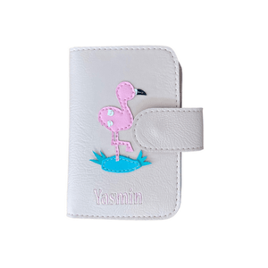 Porta Passaporte Individual Personalizado Rosa Antigo